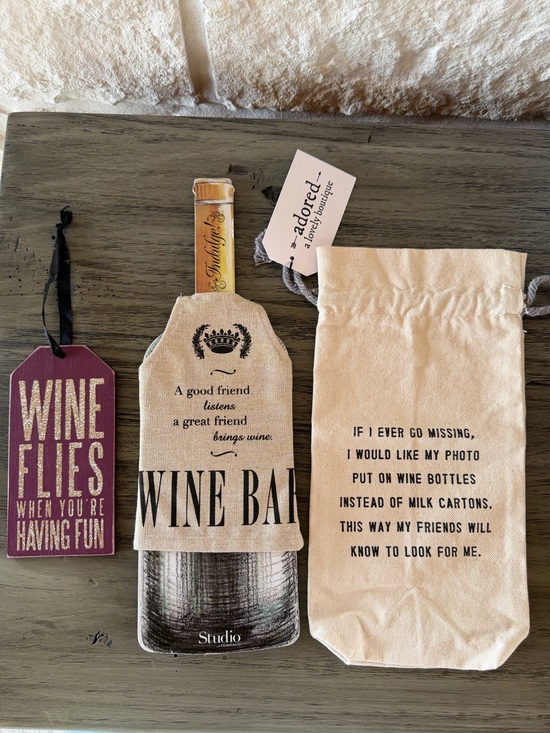 Other - Wine Bottle Gift Decor